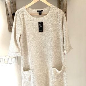 NWT Robert Louis Oatmeal Sweater Dress, Size M